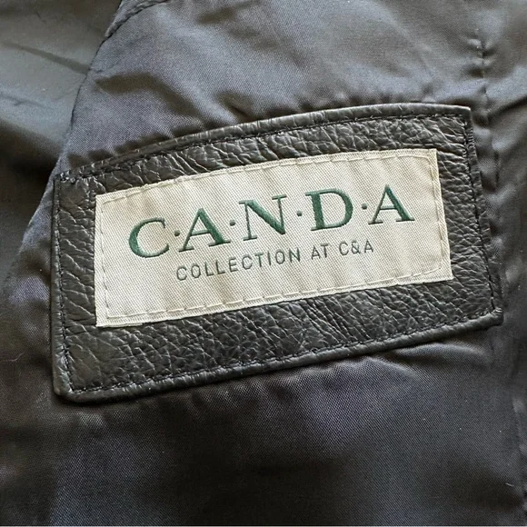 Canda men’s leather vest - Picture 6 of 12